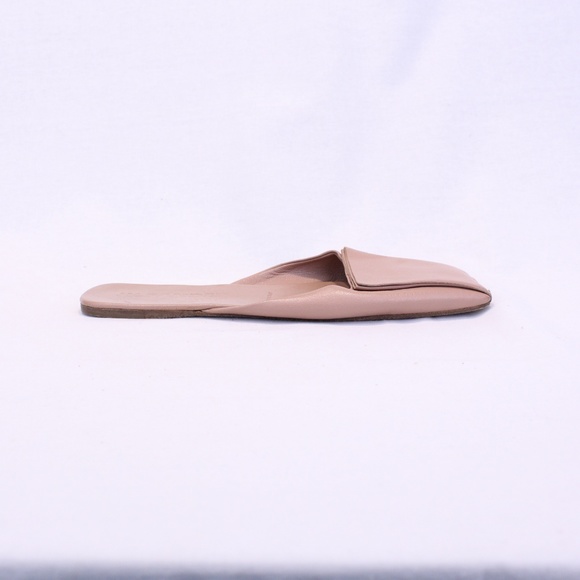 *SOLD*Jil Sander Blush Square Toe Mules - Picture 4 of 8